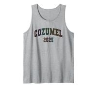 Vintage COZUMEL 2025 Trip Cruise Vacay Familia a juego Todos Camiseta sin Mangas