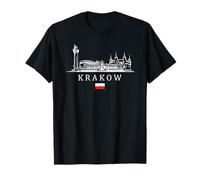 Vintage Cracovia Polonia Vacaciones | Polonia Lover Camiseta