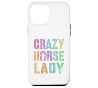 Vintage Crazy Horse Lady Equestrian Squad Pony Vibes Carcasa para iPhone 12 Pro MAX