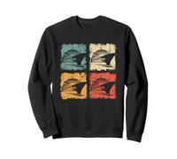 Vintage Cruise Time Vacaciones de Verano para Mujeres y Hombres Familia Sudadera