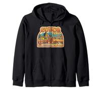 Vintage Cusco Peru Travel Souvenir Landmark Turista Regalo Sudadera con Capucha