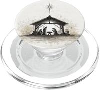 Vintage Cute Christmas || Estilo religioso/Belén PopSockets PopGrip para MagSafe