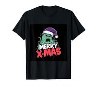 Vintage Cute Ghost Christmas Camiseta