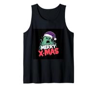 Vintage Cute Ghost Christmas Camiseta sin Mangas