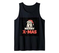 Vintage Cute Ghost Christmas Camiseta sin Mangas