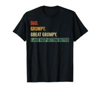 Vintage Dad Grumpy Great Grumpy, sigo mejorando Camiseta