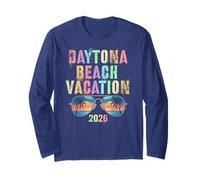 Vintage Daytona Beach Vacation 2026 Travel, el Mejor Viaje de Todos Manga Larga