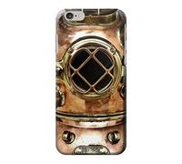 Vintage Deep Sea Diving Helmet Funda Carcasa Case para iPhone 6 6S