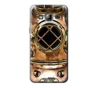 Vintage Deep Sea Diving Helmet Funda Carcasa Case para Samsung Galaxy J3 (2016)