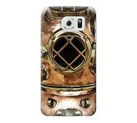 Vintage Deep Sea Diving Helmet Funda Carcasa Case para Samsung Galaxy S7 Edge