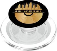 Vintage-Disco-Música 90s Feste-Festival Skyline Philadelphia PopSockets PopGrip para MagSafe