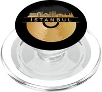 Vintage-Disco-Música Feste-Festival Skyline-Turkey-Istanbul PopSockets PopGrip para MagSafe