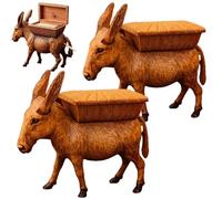 Vintage Donkey Cigarette Dispenser, Novelty Squeeze Animal Cigarette Holder Box, Quirky Donkey Smoker Decor Gift for Men, Humorous Smoking Accessory for Homes Office Party Decor