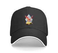 Vintage Dragón Rojo Respirando Fuego - Blanco - Fantasía Gorra de Béisbol Sombrero de Camionero Bobble Hat Mujer Hombre Cool