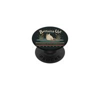 Vintage Duck Hunting Pantano Humor Bottoms Up PopSockets PopGrip Adhesivo