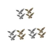 Vintage Eagle Cartoon Rattan Screen Accessories Removable Sleeves Brooch Pins for Women Hat Lapel One-Legged Fashionable Tube Tops Cute Pin