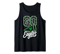 Vintage Eagle High School Go Eagles Pride Back to School Art Camiseta sin Mangas