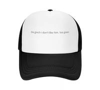 Vintage el Grinch, no me Gusta. Too Green Gorra de béisbol Gorra de Golf New Hat Beach Bag Party Hat Boy Mujer Cool