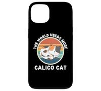 Vintage El Mundo Necesita más Calico Cat Retro Gats Lover Carcasa para iPhone 13