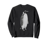 Vintage Engraving Penguin Wildlife Drawing Sudadera