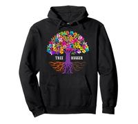Vintage Environmental Nature Lover Tree Hugger Sudadera con Capucha