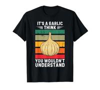 Vintage es un ajo Que Crees Que no entenderías Camiseta gráfica económica, Hombre, Negro, XL