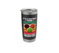 Vintage Es Un Chutney Que Piensas Que No Entenderías Vaso térmico de acero inoxidable de doble pared