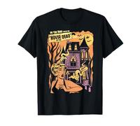 Vintage Es un Grito Te desafiamos a Entrar en la casa encantada Camiseta
