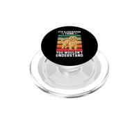 Vintage Es Un Perro Cockapoo Piensa Que No Entenderías PopSockets PopGrip para MagSafe