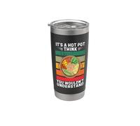 Vintage Es Una Olla Caliente Piensa Que No Entenderías Vaso térmico de acero inoxidable de doble pared