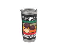 Vintage Es una trufa que creo que no entenderías Vaso térmico de acero inoxidable de doble pared