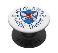 Vintage Escocia Celta Nación EST. 843 PopSockets PopGrip Adhesivo