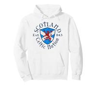 Vintage Escocia Celta Nación EST. 843 Sudadera con Capucha
