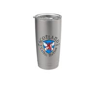 Vintage Escocia Celta Nación Est. 843 Vaso térmico de acero inoxidable de doble pared