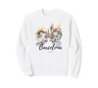 Vintage España Barcelona Ciudad España Souvenir España Sudadera