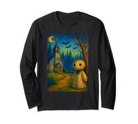 Vintage Espeluznante Lindo Trapo muñeca Halloween Espeluznante gótico Terror Manga Larga