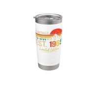 Vintage Est 1965 Limited Edition Classic 1965 Men and Women Vaso térmico de acero inoxidable de doble pared