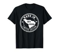 Vintage fabricado en el estado de Carolina del Sur, edición limitada, EE. UU. Camiseta