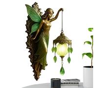 Vintage Fairy Light, Elegant Atmosphere Lamp, 6x7 Inches Glow with Wing Build, Heavy Duty Night Light, Home Decor with Design, Study Lamp for Children's Room