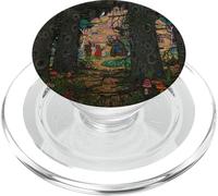 Vintage Fairytale Hansel y Gretel Gingerbread House Bruja PopSockets PopGrip para MagSafe