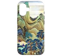 Vintage Famoso Arte Chino The Kangxi Emperor's Tour Elegante Carcasa para iPhone 16