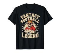 Vintage Fantasy Football Leyenda Goat Commish Game On Dad Camiseta