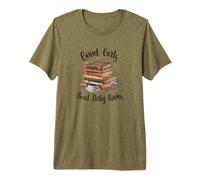 Vintage Fantasy Romance Lover Good Girls Read Dirty Books Camiseta Premium