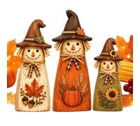 Vintage Farmhouse Scarecrow Accent: This scarecrow decor, a vintage farmhou