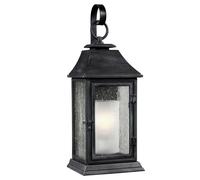 Vintage Farol de Pared West Regenglas IP44 Resistente-Uv E27 Casa Hof Exterior