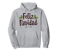 Vintage Feliz Navidad Retro Mexicano Navidad Española Navidad Sudadera con Capucha