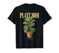 Vintage Fiddle-Leaf Higuera Planta Mamá Naturaleza Flora Jardinero Camiseta