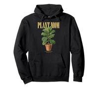Vintage Fiddle-Leaf Higuera Planta Mamá Naturaleza Flora Jardinero Sudadera con Capucha