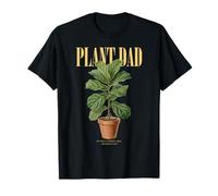 Vintage Fiddle-Leaf Higuera Planta Papá Naturaleza Flora Jardinero Camiseta