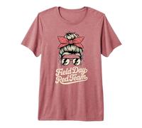 Vintage Field Day Red Team Torneo Summer Camp Bélgica Camiseta Premium